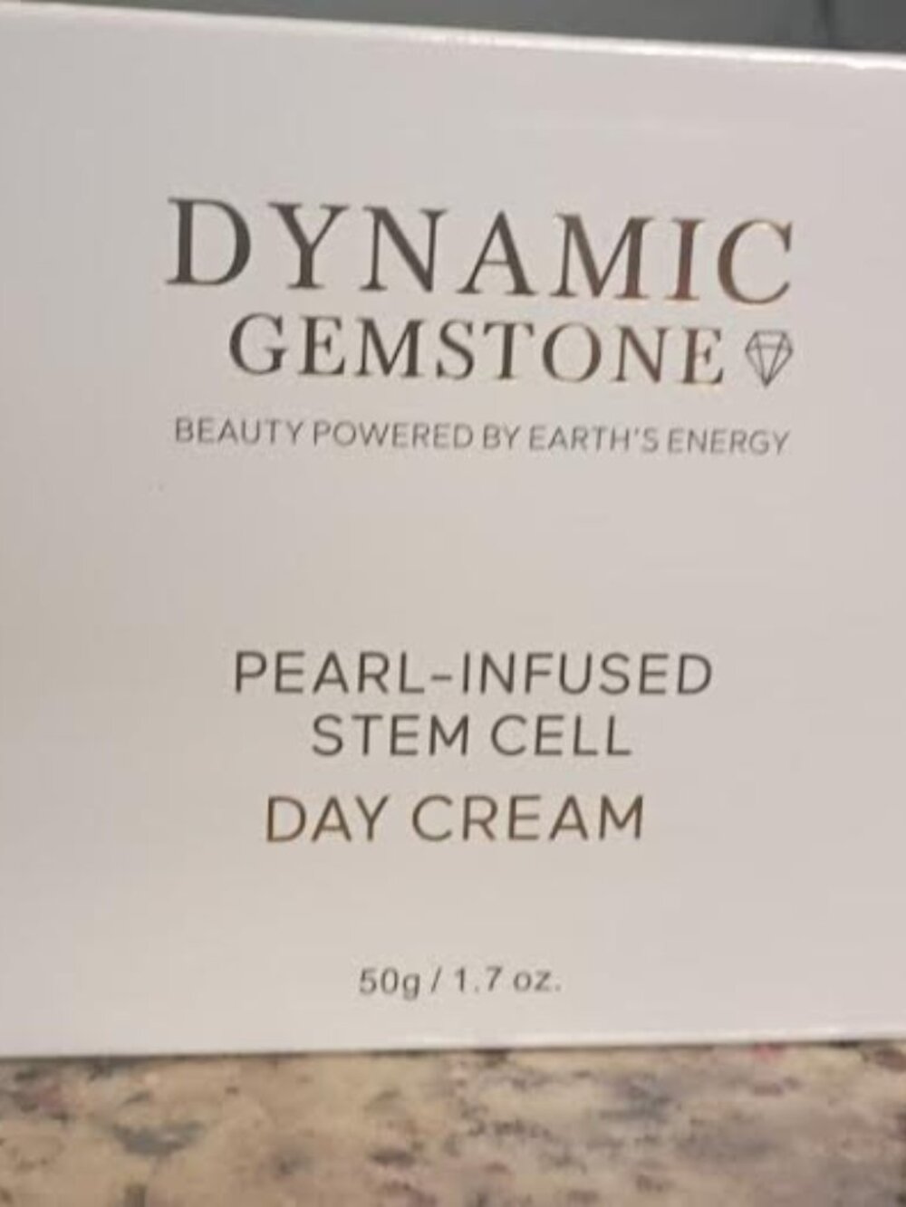 DYNAMIC GEMSTONE PEARL INFUSED STEM CELL DAY CREAM-1.7 fl oz / 50 g-NEW-SEALED